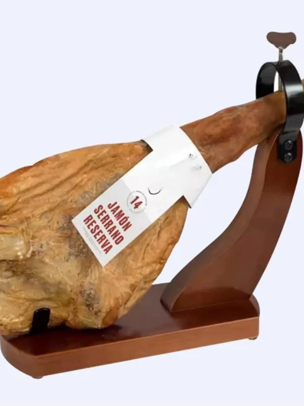 Gondola style wood Ham Holder Jamonero